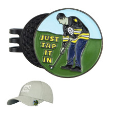 Fantasyon Funny Golf Ball Markers Golf Hat Clip Marker with Magnetic Balls for Golf Gloves Hats Bags Caps Belt Pocket