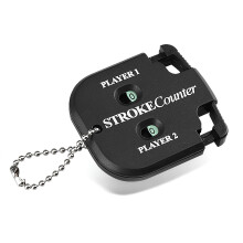 nllkii Portable digital Golf Score Counte,2 Player Stroke Counter Clicker with Keychain Portable Golf Shot Stroke Counter Clicker Golf Accessories fo