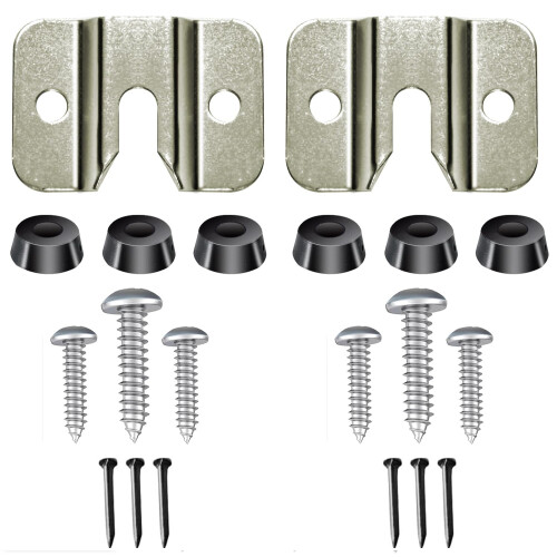 Dartboard Bracket 2 Dart Board Hanging Kits Includes Screws and Stabilisers