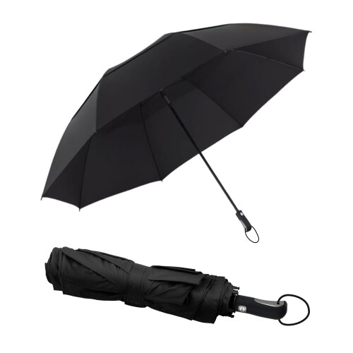 Victoper Umbrella Golf Folding Windproof Large 54 InchLarge Umbrella Double