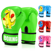 JUOIFIP Kids Boxing Gloves 4oz, Training Sparring Gloves for Punching Bag, Muay Thai Sparring MMA Fighting & Kickboxing, Speed Ball Focus Pads Punchi