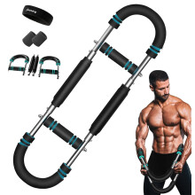 Saker Twister Arm Trainer, Power Twist Arm Trainer, Adjustable Forearm Strengthener, Arm Exercise Equipment, Chest Workout Equipment, Portable Spring
