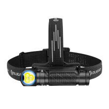 OLIGHT Perun 3 Headlamp 3000 Lumens LED Head Torch, Rechargeable Headlight with Red Light Option, Ideal for Camping, Working, Repairs and Outdoors (B