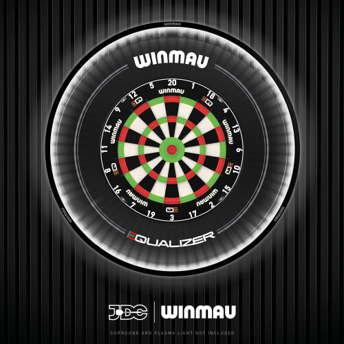 winmau WINMAU Dart Board  Equalizer Dartboard for kids  Dual Core Technology  Prof 1