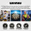 winmau WINMAU Dart Board - Equalizer Dartboard for kids - Dual Core Technology - Professional Training Darts Board For Juniors 7