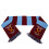 West Ham United Official Crest Bar Scarf 2