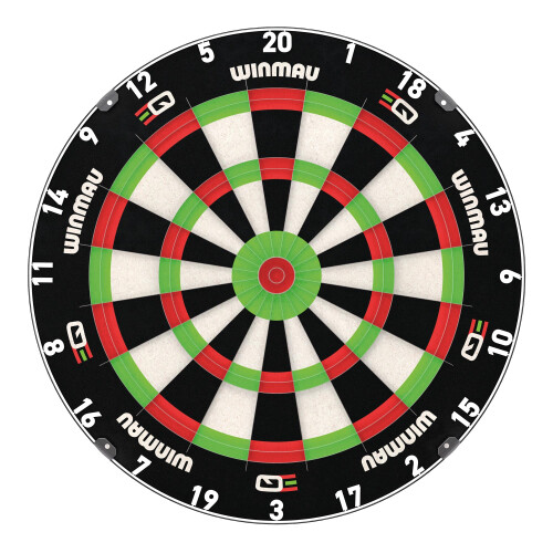 winmau WINMAU Dart Board  Equalizer Dartboard for kids  Dual Core Technology  Prof