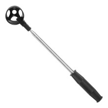 Jetisva Golf Ball Retriever Telescopic 7ft Stainless Steel Golf Ball Collector with Automatic Locking Scoop and Putter Grabber Golf Ball Finder Porta
