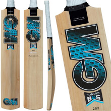 Gunn & Moore GM Cricket Bat | Ben Stokes Diamond 101 BS55 | Beginner Grade 1 Kashmir Willow | Size 3 Suitable for Players 137-144cm / 4' 6" - 4' 8"