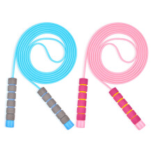 Flintronic Skipping Ropes for Children, 2 Pack Adjustable Jumping Rope for Kids, 2.6m Skipping Rope with Skin-Friendly Foam Handles, Soft Jump Rope f