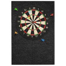 KEAGAN Dart Board Wall Protector Felt Dartboard Wall Protection Self-Adhesive Spliced Wall Surround Board Dart Board Backing Felt Wall Tiles Cork Dar