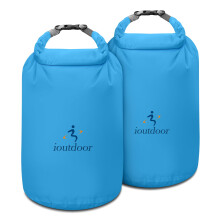 ioutdoor Dry Bag Set,2L/5L/10L/20L Waterproof Dry Bags Lightweight Dry Sacks Set Waterproof Roll Top Bags for Rafting Hiking Camping Fishing Boating