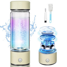 LOZITX 2025 Hydrogen Water Bottle, H2 Concentration up to 2 Times 3 Minutes / 3000 PPM, Strongest H2 Activity, Contributes to Natural Vitality, for O