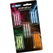 WINMAU - Prism 1.0 Dart Stems Collection - Dart Shafts 5 Sets Per Pack (15 in Total) - Medium Darts Shafts - Professional Darts Accessories - Contain