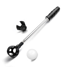 Golf Ball Retriever, Stainless Telescopic With Grabber for Putter, Golf Accessories, Gifts for Golfer - Length: 6.56 ft / 2 m, Weight: 7 Oz (6)
