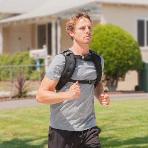 ProsourceFit Exercise Weighted Training Vest - 20lb, black 2
