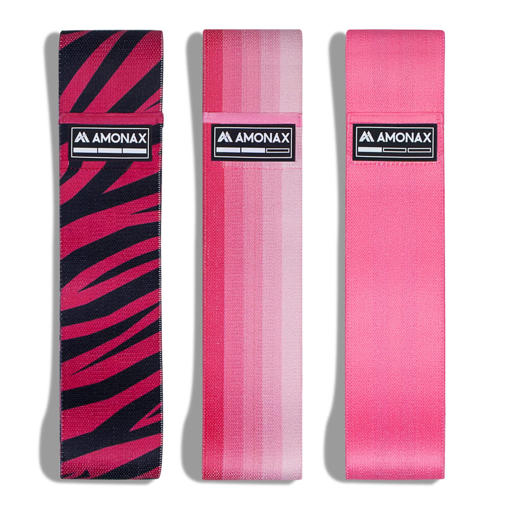 Amonax Fabric Resistance Bands Women Glute Bands Female For Booty Bands For