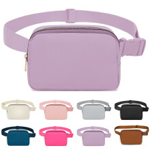 Invool Bum Bag for Women Men, Fanny Pack with Adjustable Straps Crossbody Fashion Waist Pack, Running Belt Bag for Travel Workout Cycling Hiking