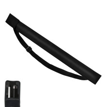 Bansusu Snooker Cue Case with Adjustable Strap Hook and Loop Closure Pool Cue Case Bag Fabric Carry Bag Anti Dust Dirt and Scratch Lightweight Portab