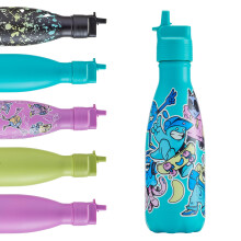 Chilly's Kids Original Water Bottle - Vacuum Insulated Stainless Steel Water Bottle, Reusable Thermal Flask For Hot & Cold Drinks - Leak Proof, No Sw