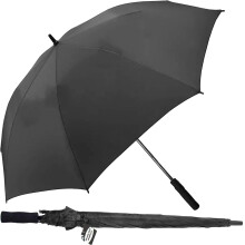 Buystarget Golf Umbrella Windproof Extra Large 60 Inch 152cm Strong 8 Ribs Umbrella Big Auto Open Stormproof Sun Protection Rain Stick Umbrellas Acc
