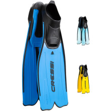 Cressi Rondinella Snorkeling Fins - Blue, Size 47 - 48