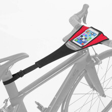 ROCKBROS Bike Sweat Guard with Phone Pouch Sweat Catcher for Turbo Trainer Sweat Cover for Indoor Bike Training Road Bike MTB Trainer Bicycle Sweat N