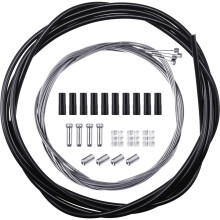 4 Pack Bike Brake Gear Shifter Cable Kit, Universal Bicycle Change Cable Bike Shift Cable and Transmission Cable, Bicycle Cycling Shifter Cable Housi