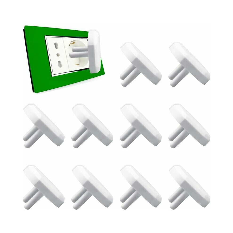Childproof EU Plug, Environmental Durability Power Socket Protector, Anti Electric Shock French Standard Sockets, Quality Guarantee Baby Child Safety
