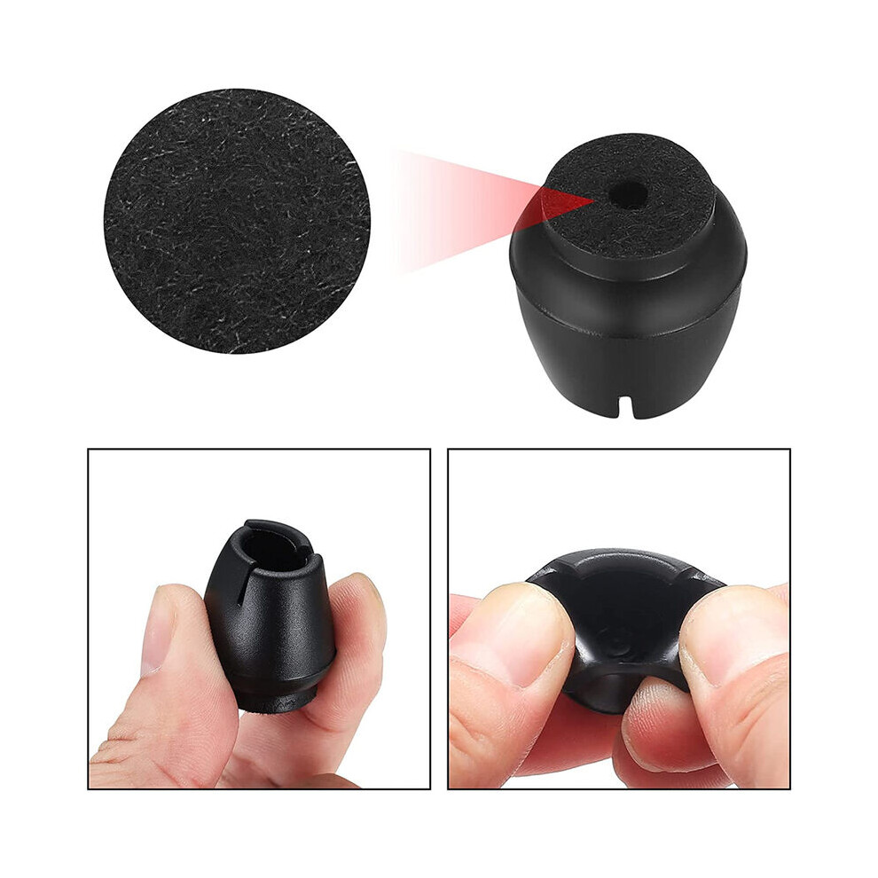 Chair Leg Floor Protectors, Silicone Chair Leg Floor Protectors Felt Furniture Pads Non-Slip Noise Reducing Floor Protection For Hardwood Tile 9169997163516