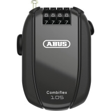 ABUS Combiflex cable lock - lock for securing skis, helmets, pushchairs and luggage - various lengths and strengths