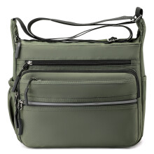 Multipocket skuldertasker, lette messengertasker med glat lynlås og justerbar rem, crossbody-taske til mænd med håndfrit design og