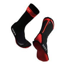 ZONE3 Neoprene Swim Socks/High Stretch 2mm Neoprene Wetsuit Socks For Open Water Swimming, Diving, Snorkeling