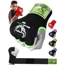 BEAST RAGE Boxing Wraps Hand Gel Gloves MMA 75cm Long Wrap Padded Elasticated Quick Boxing Punching Bag Training Muay Thai Hand Wraps set UFC Bandage