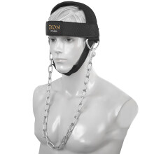 EKON Neck Training Exerciser Head Harness Traps Muscle Builder Weight Lifting Neck Harness Powerlifting Workout For Boxing MMA Strong Neck Muscle Bui