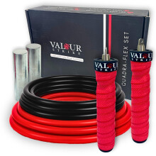 Valour Strike Weighted Skipping Rope | Best Jump Rope for Cardio Training & Home Workouts Outdoor | Weighted Skipping Rope for Fitness Exercise Equip