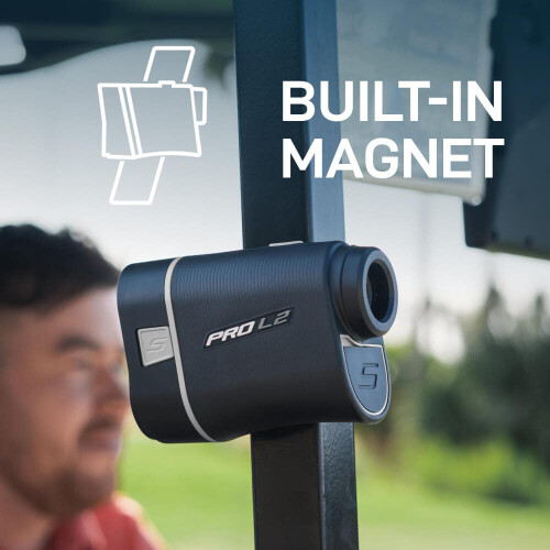 Shot Scope Technologies Shot Scope PRO L2 Rangefinder with Cart Magnet and Target Vibration (Grey) 2
