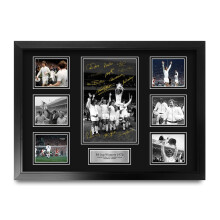 HWC Trading FR A2 Leeds United FA Cup Winners 1972 Printed Memorabilia Signed Autograph Photograph Display for Football Fans and Supporters - A2 Fram