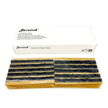 ZERINT TS-160D60 Tyre Rubber Plug Strings (6 x 100 mm black 60 strips), 6 x 100 mm Emergency Tubeless Tyre Repair Plugs for Flat Tyre Repair Puncture