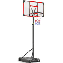 Basketball Hoop for Kids Yohood Basketball Hoop and Stand Outdoor 147-260cm Height Adjustable Portable Enlarged Base for Kids Teenagers Youth Adults