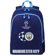 MANCHESTER CITY F.C. Backpack for Men Teens Rucksack Work Boys School Bag Official Merchandise Sports Travel Supporters' Gear Football Gifts for Men