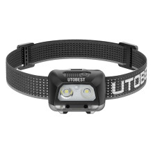 UTOBEST Head Torch Rechargeable Battery Powered Hybrid Concept 500 LM 102H
