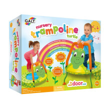 Galt Nursery Trampoline - Turtle Toddlers Trampoline Encourages Childrens Active Play - Indoor and Outdoor Mini Kids Trampoline - Durable Frame, Easy