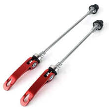 HJUWANG 1 Pair Bike Quick Release Skewer Front Rear Hub Ultralight Bicycle Quick Release Wheel Nuts Front and Rear Skewers for MTB Road Mountain Bik