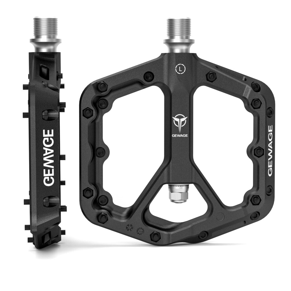 Gewage Mountain Bike Pedals Nonslip Mtb Nylon Fiber Pedals 916 Bicycle Peda