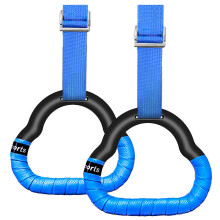 EACHPT Gymnastic Rings Set Childrens Home Fitness Training Equipment with Adjustable Buckle Heightening Pull Ring for Physical Training Used with Ind