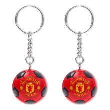 VBRHFRIF 2 Pieces Football Keychains, Manchester United Keychains, Manchester United Gifts For Boys, Football Gifts For Boys