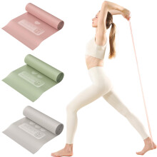 Risipu Resistance Bands for Women, Resistance Bands Set for Workout Hip Glute, Multiple Different Strength Levels - Ideal for Home Gym Yoga (Silicone