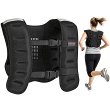 SPORTNOW Weighted Vest 10kg Running Weight Vest with Adjustable Straps and