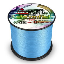 Ashconfish Braided Fishing Line-8 Strands Super Strong Fishing Wire 300M/328Yards 100LB-Abrasion Resistant Braided Lines-Incredible Superline-Zero St